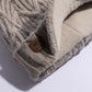 Coal Yukon Cable Knit Wool Brim Beanie
