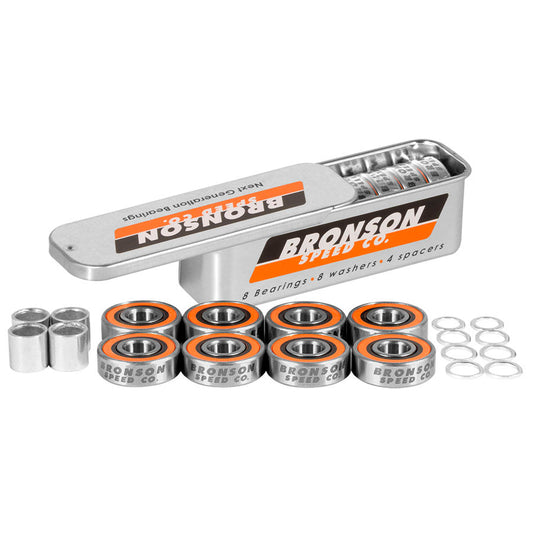 Bronson G3 BOX/8 Skateboard Bearings
