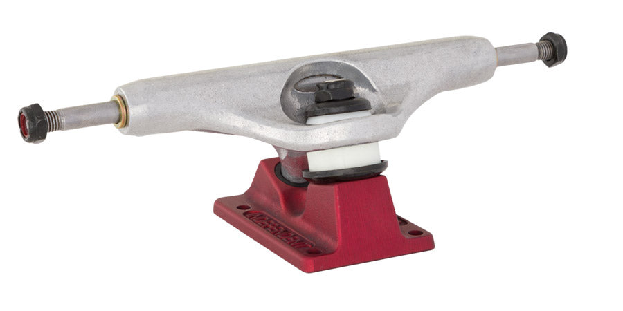 Independent Stage 11 トラック シルバー/レッド 139mm Independent Stage 11 Hollow Delfino Silver Red Skateboard Trucks
