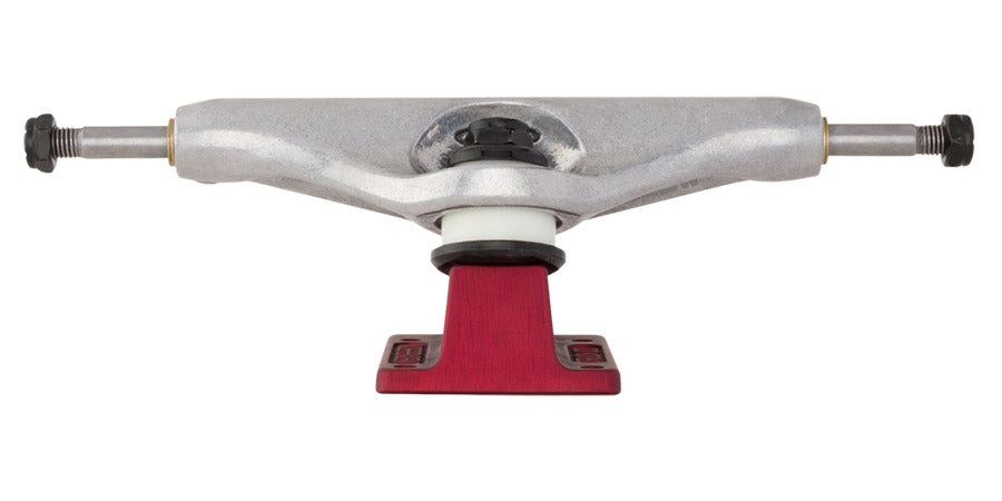 Independent Stage 11 Hollow Delfino Silver Red Skateboard Trucks