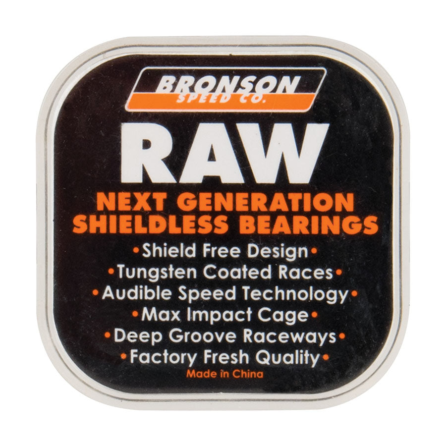 Bronson Raw Skateboard Bearings