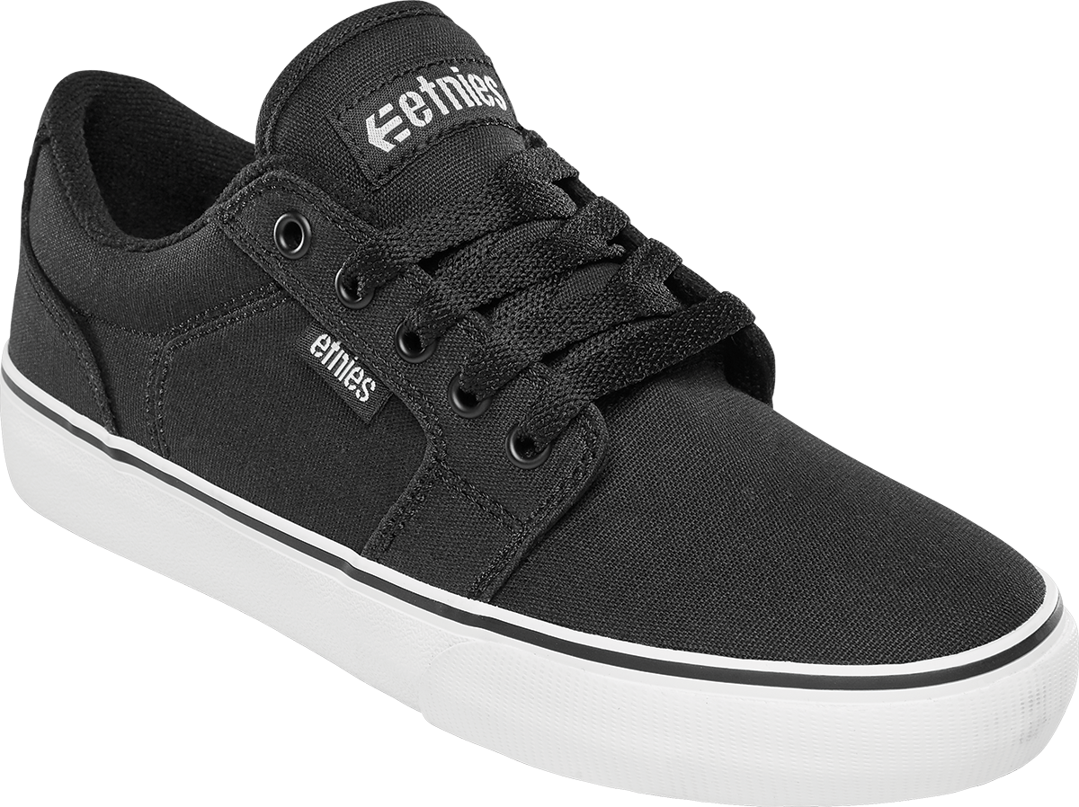 Etnies Kids Division Vulc Skate Shoes - Black