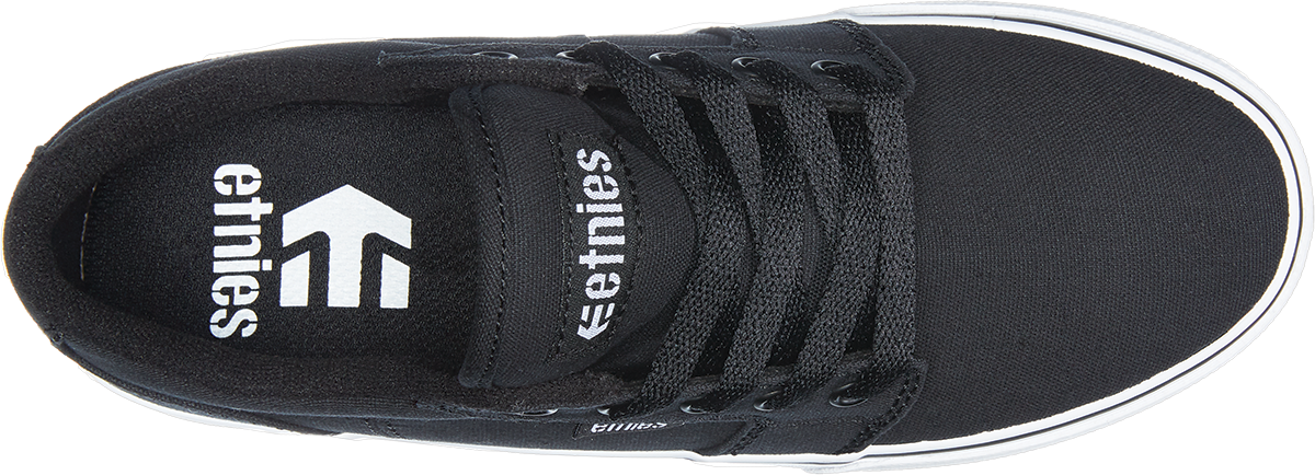 Etnies Kids Division Vulc Skate Shoes - Black