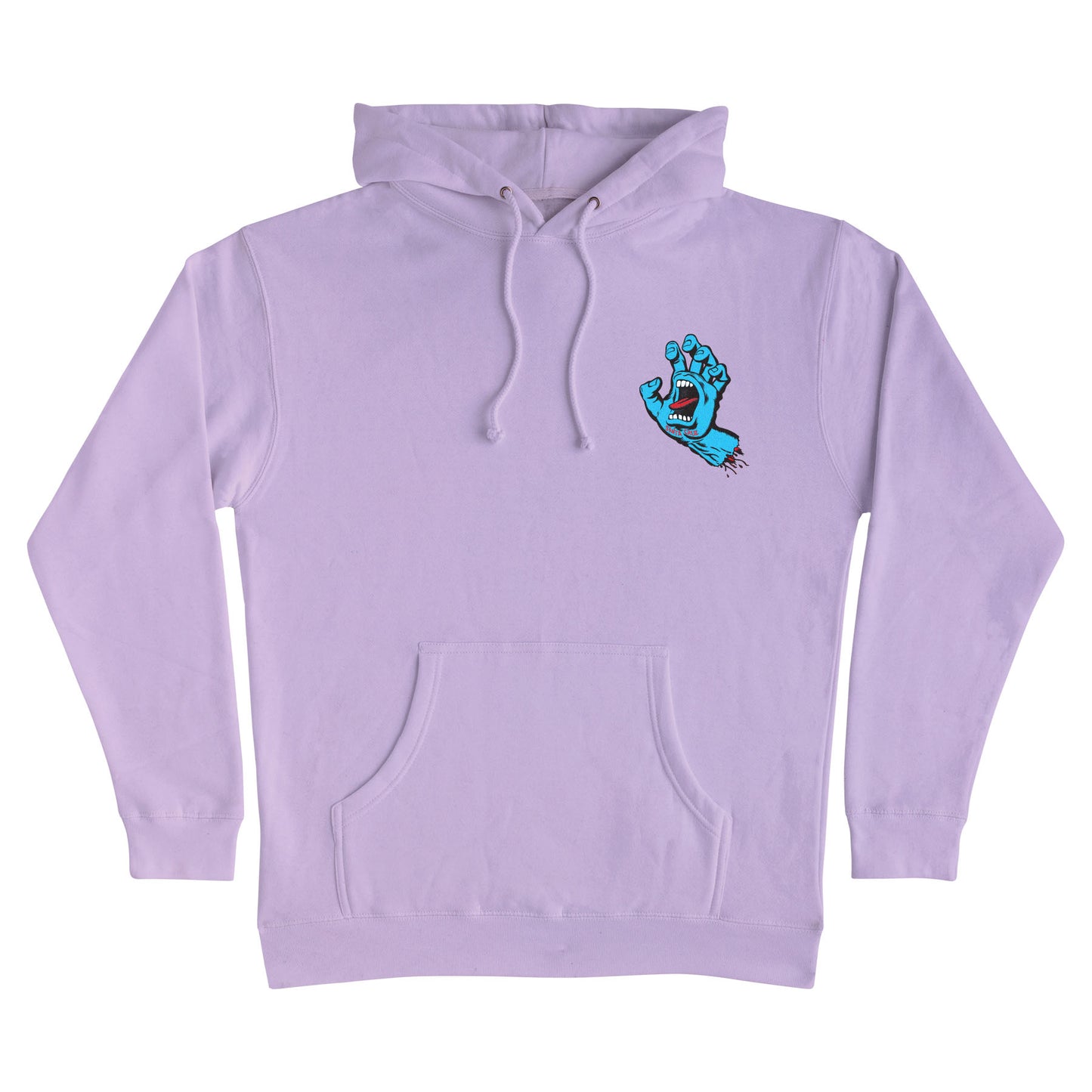 Screaming Hand P/O Hooded Sweatshirt Santa Cruz Lavender