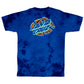 Santa Cruz Split Hand Broken Dot Men's T-Shirt - Royal/Navy Cloud Wash