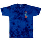 Santa Cruz Split Hand Broken Dot Men's T-Shirt - Royal/Navy Cloud Wash