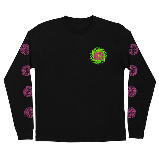 Slime Balls SB Logo Long Sleeve T-Shirt - Black