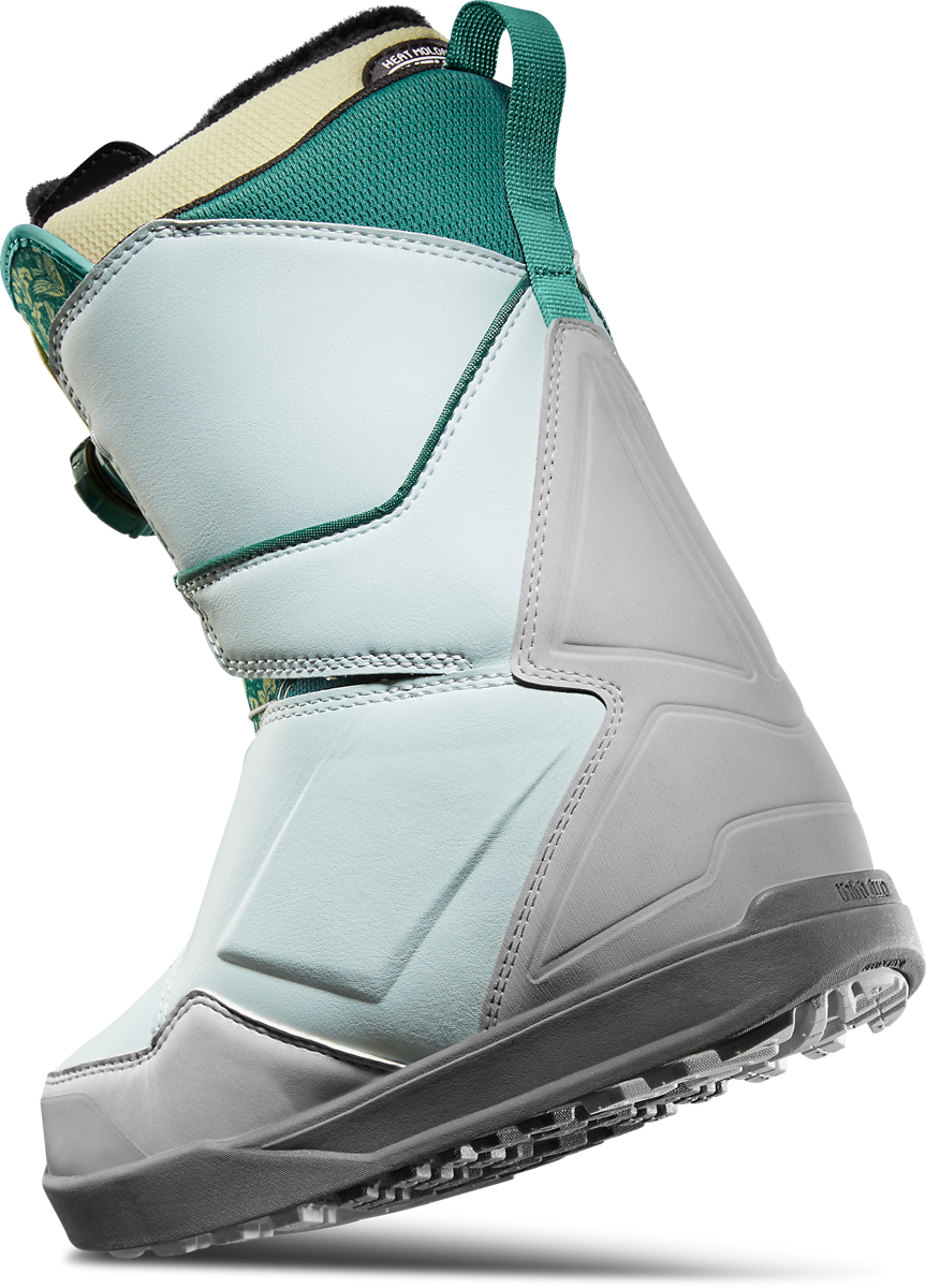 ThirtyTwo Women's Lashed Double BOA Melancon Snowboard Boots - 2023 Grey/Green