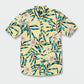 Volcom Tropical Hideout Short Sleeve Button Up T-Shirt - Glimmer Yellow