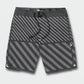 Volcom Men's Quarta Scallop Mod-Tech Trunks - Black