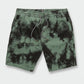 Volcom Frickin Mix Elastic Waist Shorts - Dark Forest