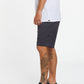 Volcom Frickin Elastic Waist Shorts - Charcoal