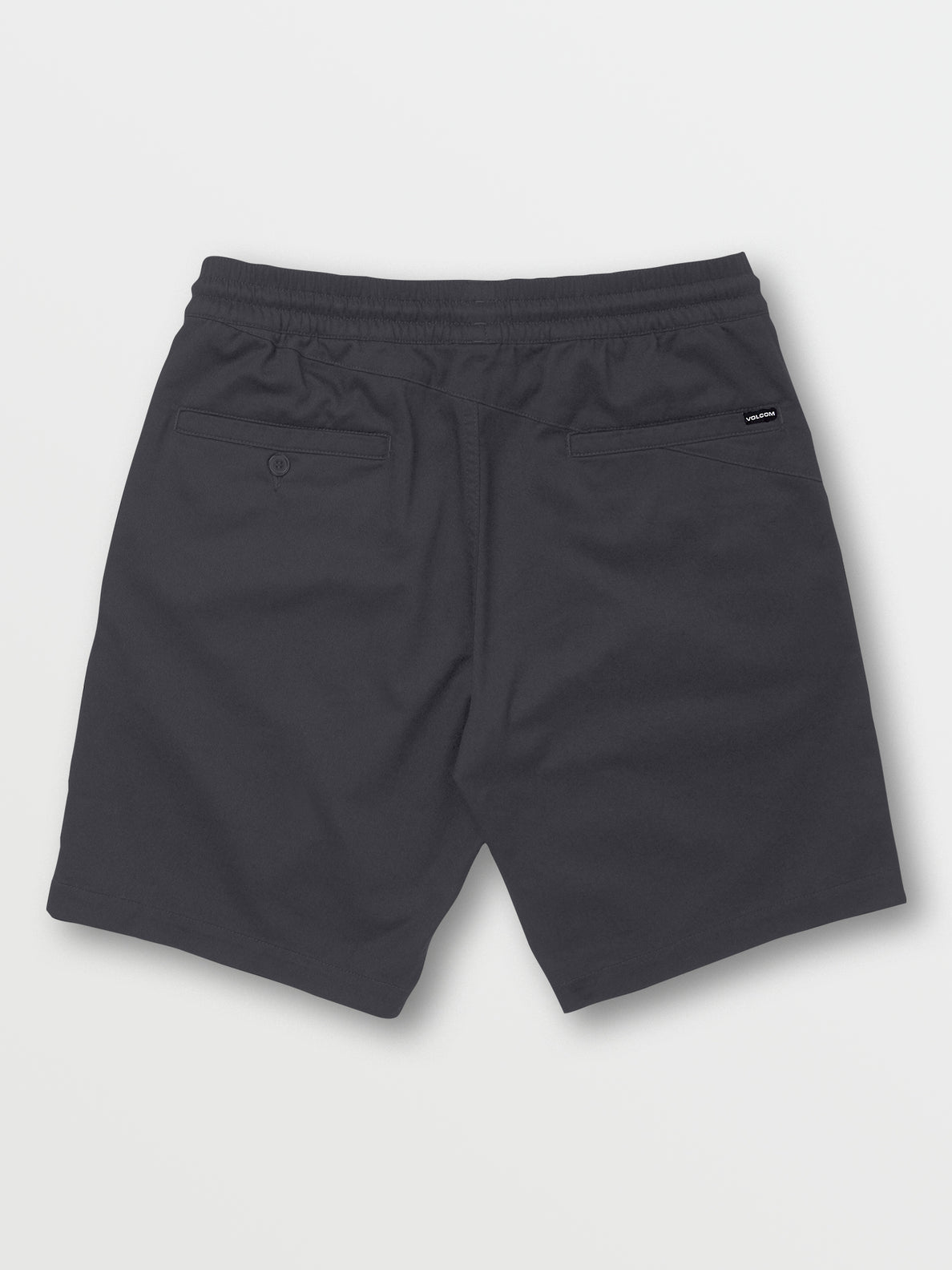Volcom Frickin Elastic Waist Shorts - Charcoal