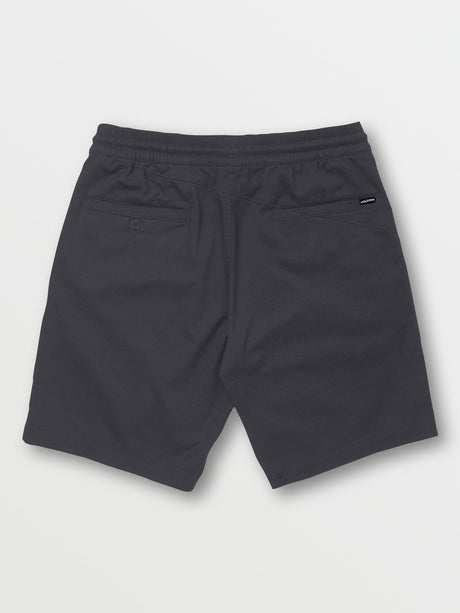 Volcom Frickin Elastic Waist Shorts - Charcoal
