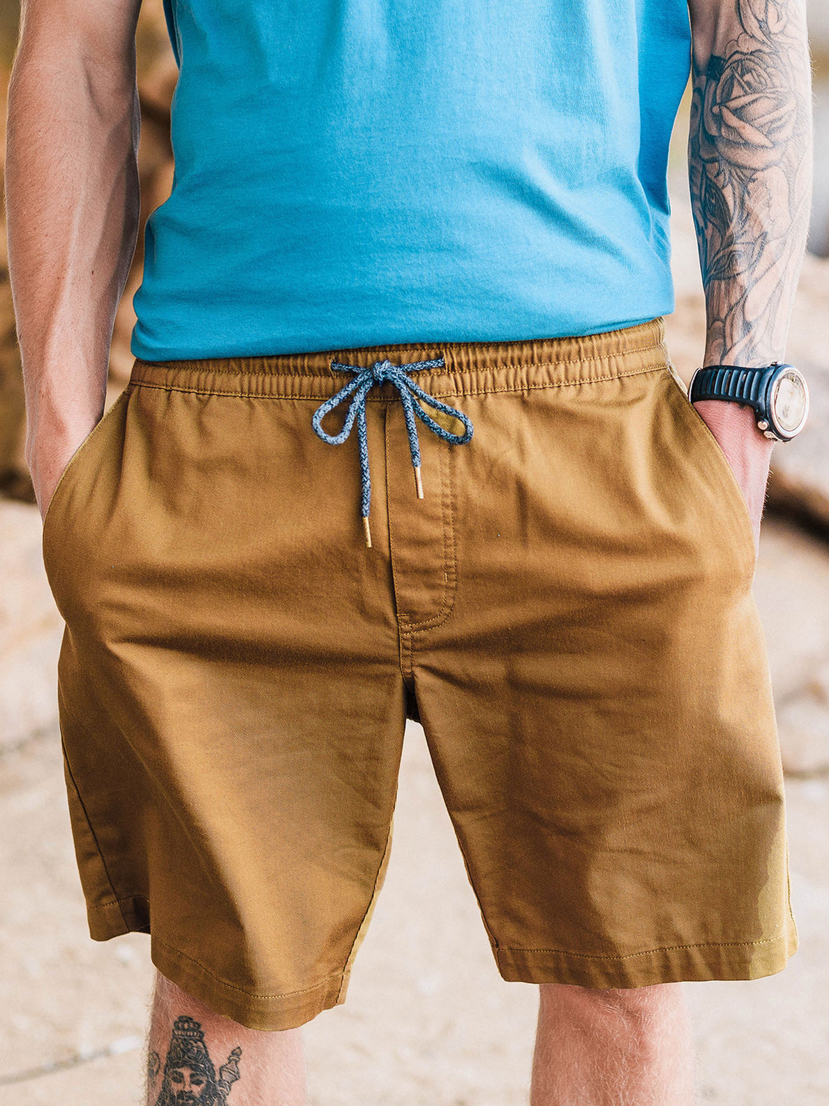 Volcom drawstring shorts online