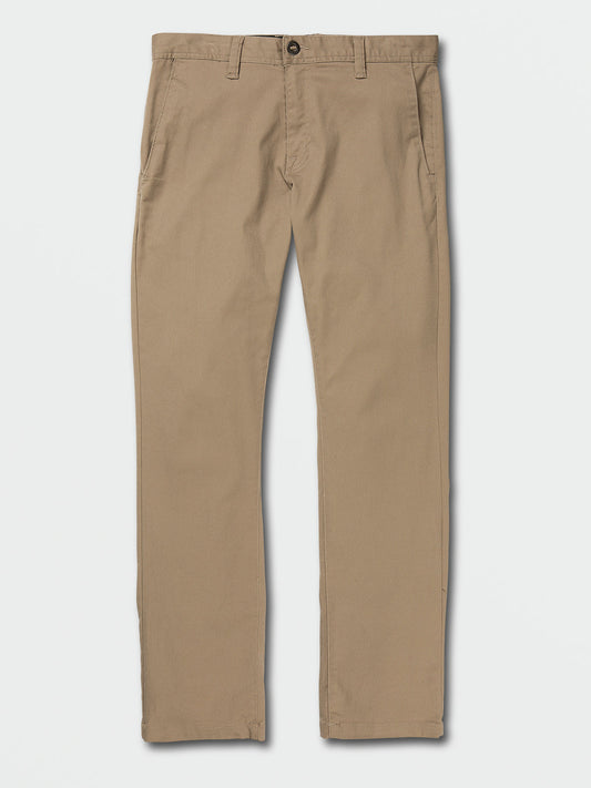 Volcom Frickin Modern Straight Skate Chino Pant - Khaki