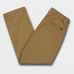 Volcom Frickin Skate Chino Pant - Dark Khaki