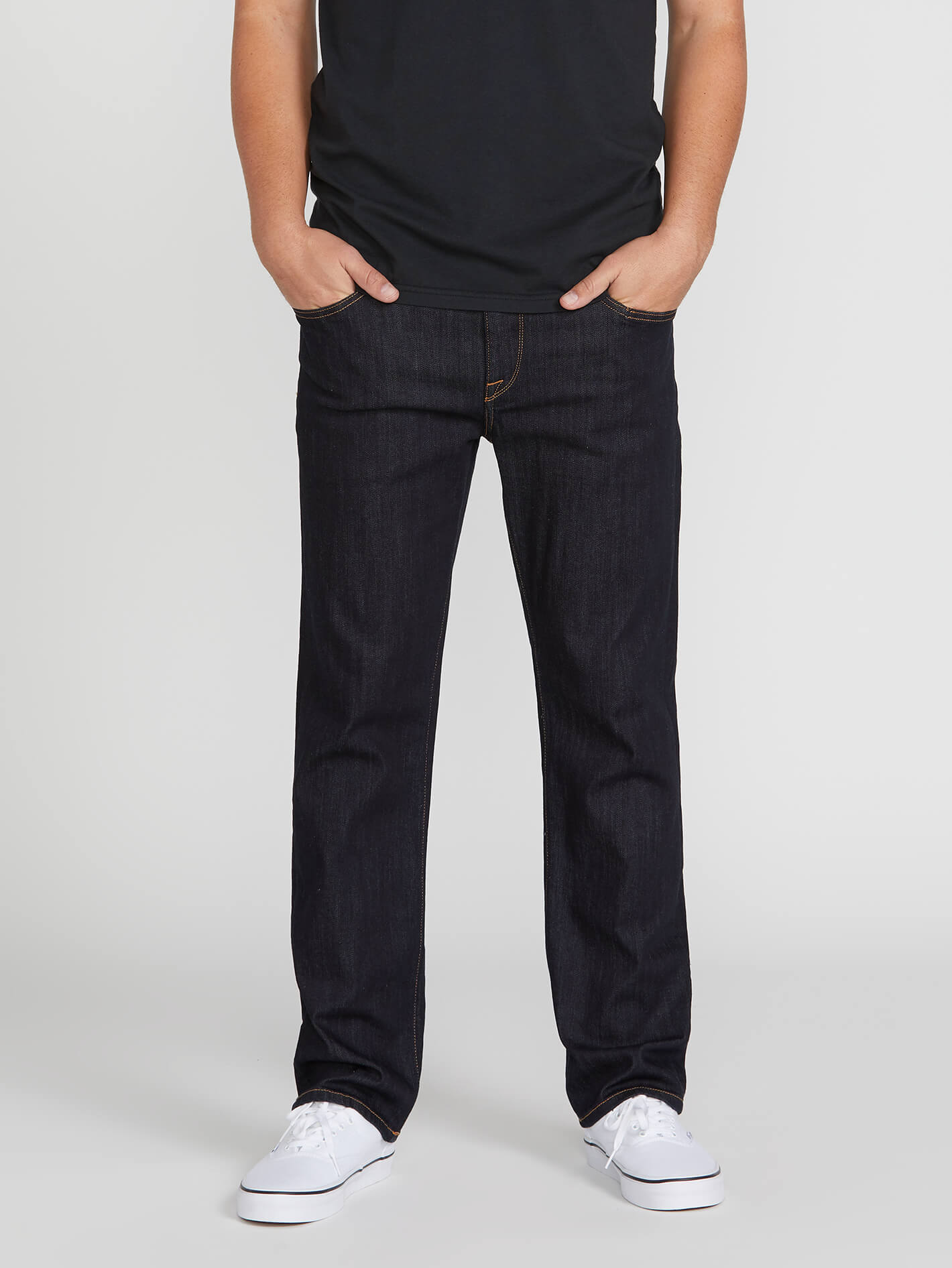 Volcom Solver Modern Fit Jeans - Rinse