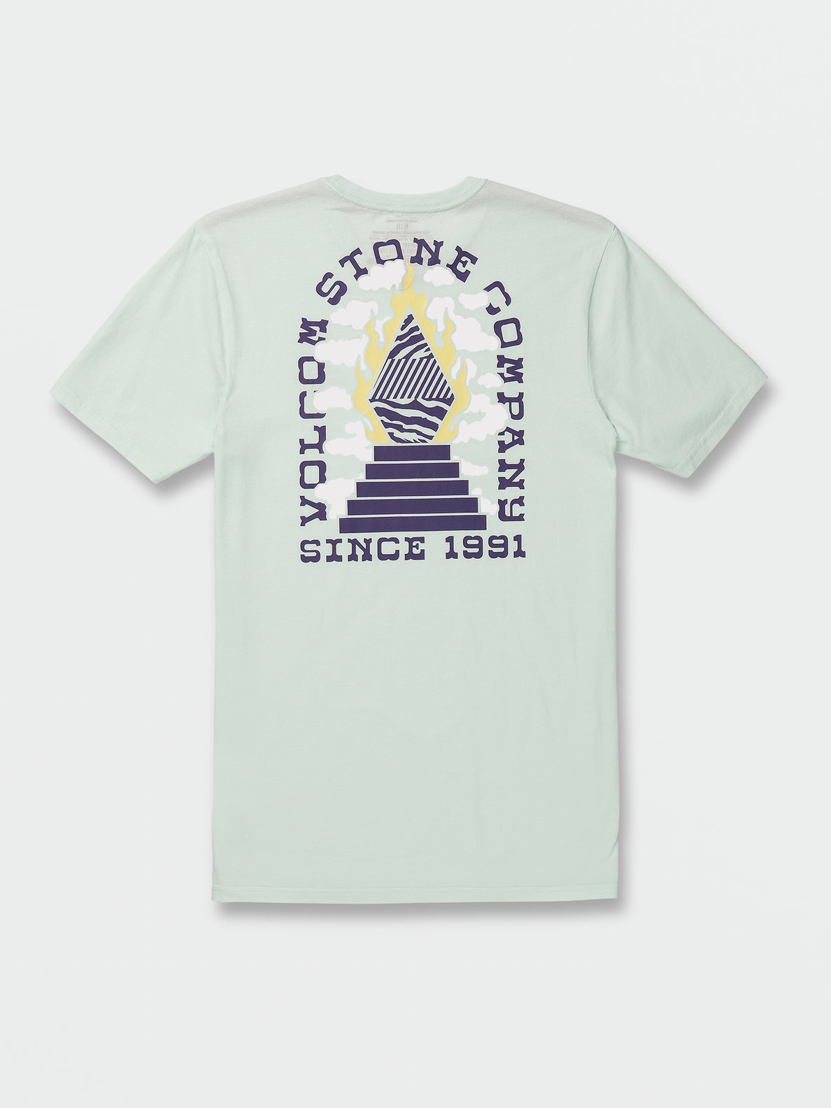 Volcom blue shirt top