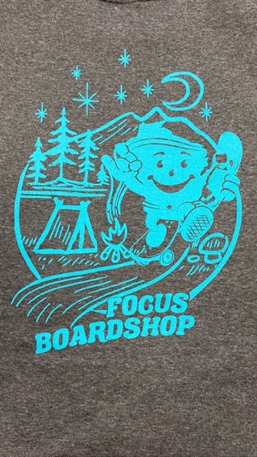 Focus Wiscool Adventure Crew Sweatshirt - Charcoal