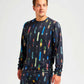 Burton Men's Midweight Base Layer Crew - History Of SB Black