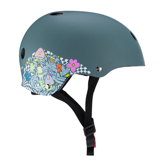 Triple 8 Certified Sweatsaver Skateboard Helmet - Lizzie Armanto Signature Edition