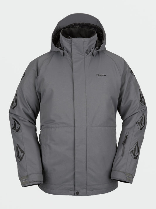 Volcom Men's Iconic Stone Insulated Jacket - Dark Grey