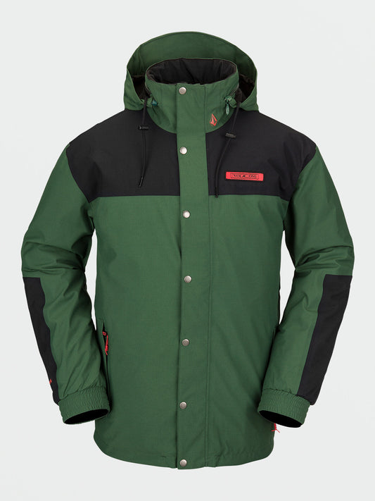 Volcom Mens Longo Gore-Tex Jacket - Military Green