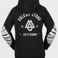 Volcom Women's Costus Pullover Fleece Hoodie - Black