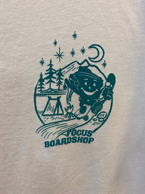 Focus Boardshop Women's Wiscool Adventure T-Shirt - Heather Silver