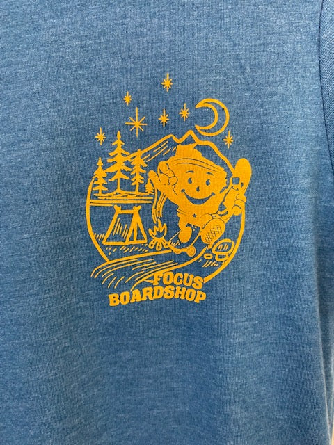 Focus Boardshop Women's Wiscool-aid Adventure T-Shirt - Blue