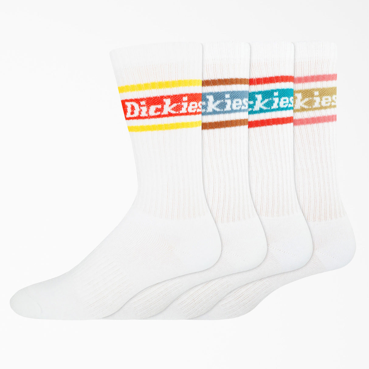 Dickies Skateboarding Performance Crew Socks - 4 Pack