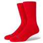 Stance Icon Crew Socks - Red