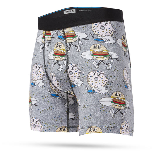 Stance Cotton Boxer Briefs - Snax - Grey