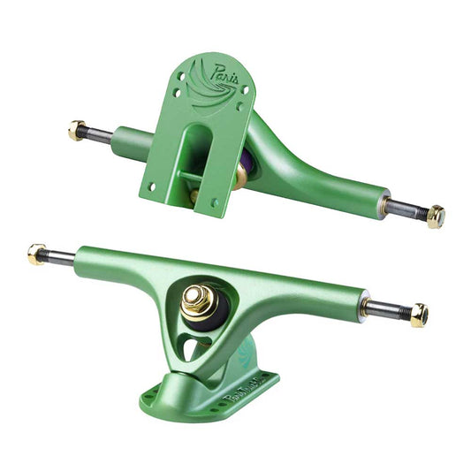 Paris V3 180mm 50º Longboard Trucks Set of 2 - Tropic Green