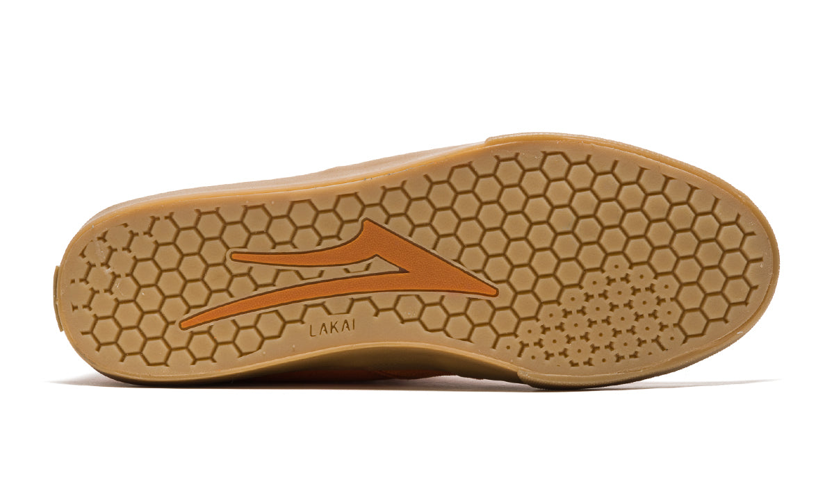 Lakai Riley 3 Skate Shoes - Burnt Orange Suede