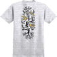Real Skateboards Peace Tree T-shirt - Ash Gray