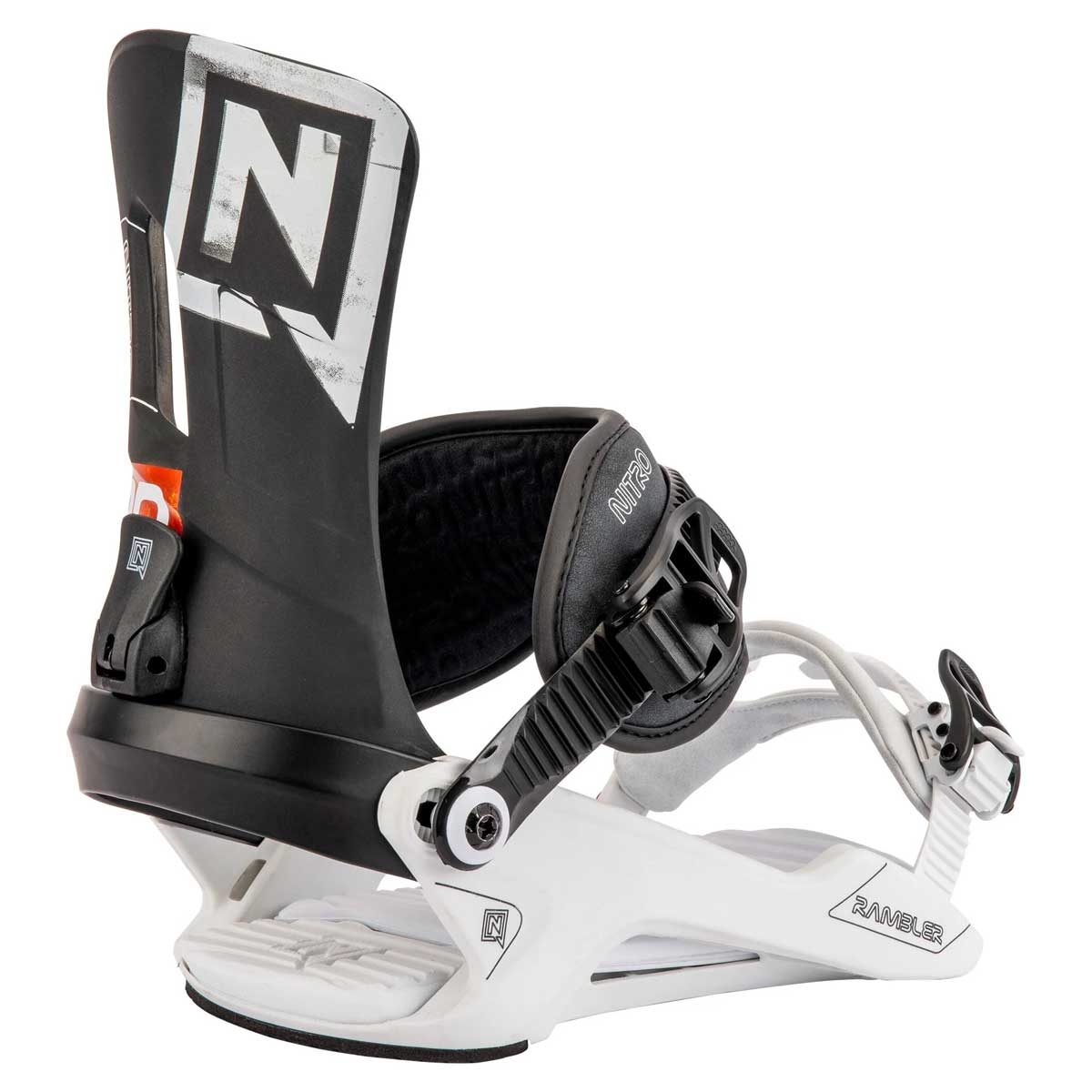 Nitro Rambler Snowboard Bindings 2023 Raw