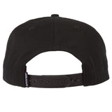 Spitfire Bighead Structured 5 Panel Hat - Black/Black