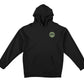 Spitfire Classic Swirl Glow Hoodie - Black