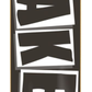 Baker Skateboard Brand Logo Blk/Wht Deck 8.1"