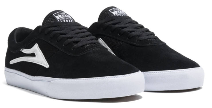 Lakai Sheffield Skate Shoes - Black/Suede