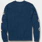 Volcom Deadly Stones Youth Long Sleeve T-Shirt - Navy