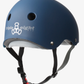 Triple 8 Certified Sweatsaver Skateboarding Helmet Navy Rubber