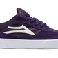 Lakai Cambridge Skate Shoes - Purple Suede Size 7.5