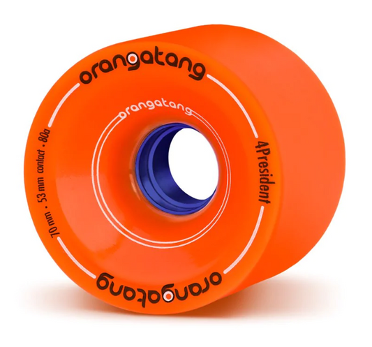 Orangatang 4 President Orange Longboard wheels