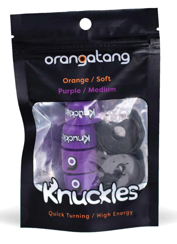 Orangatang Knuckles Purple Medium Bushings