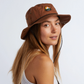 Coal Seymour Waxed Canvas Boonie Hat - Light Brown