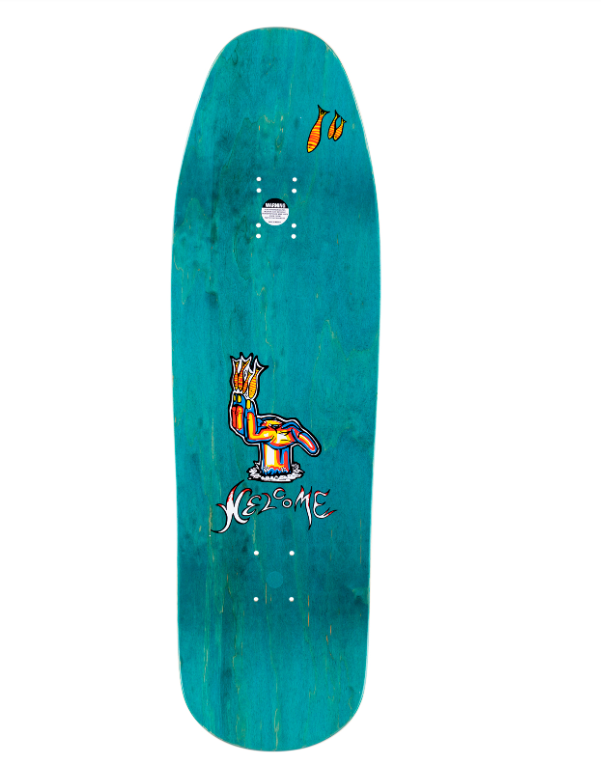 Welcome Miller Collage on Gala Skateboard Deck - 9.6"