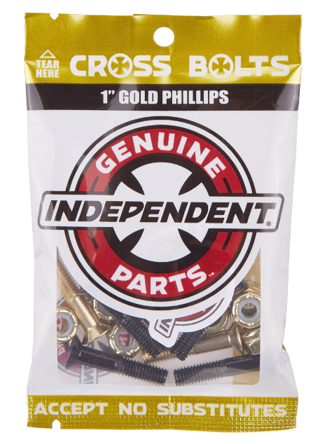 Independent Gold Phillips Hardware 1"